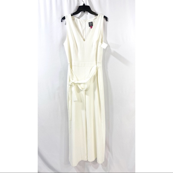 Vince Camuto Pants - Vince Camuto cream jumpsuit